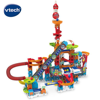 伟易达 滚珠大冒险 火车轨道积木套装