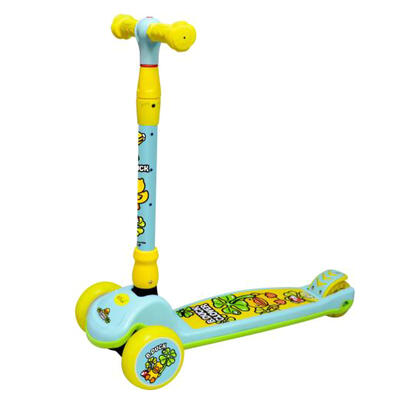 B.Duck小黄鸭 儿童滑板车/绿色
