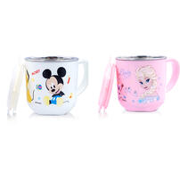 Disney迪士尼不锈钢水杯(米奇白色/艾莎) - 随机发货