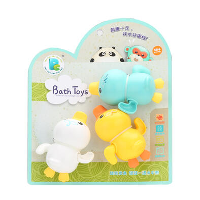 上链动物(游水鸭嘴兽)3只一吸塑 随机发货