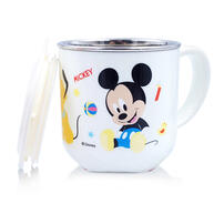 Disney迪士尼不锈钢水杯(米奇白色/艾莎) - 随机发货
