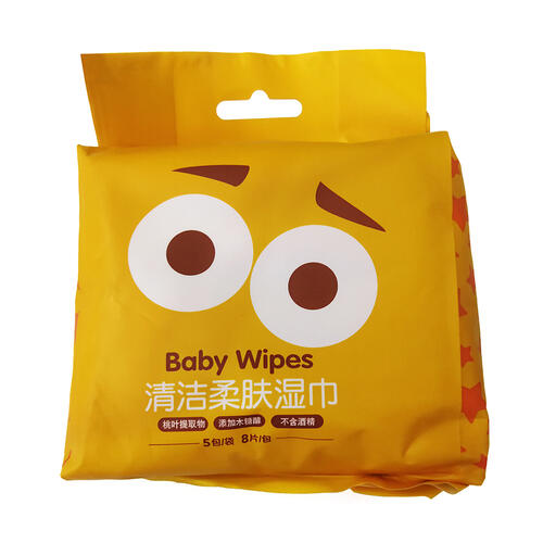 ToysRus 清洁柔肤湿巾 5连包 (110*200*8 抽）